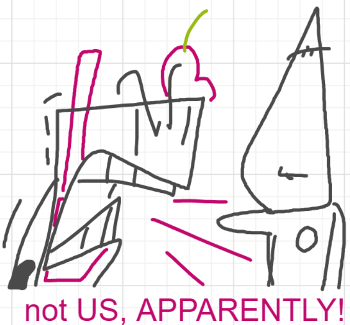 A panel from I've Been Everywhere, Man, episode nine of the Board Boards object show by Furretwalk/WalkingFurret.